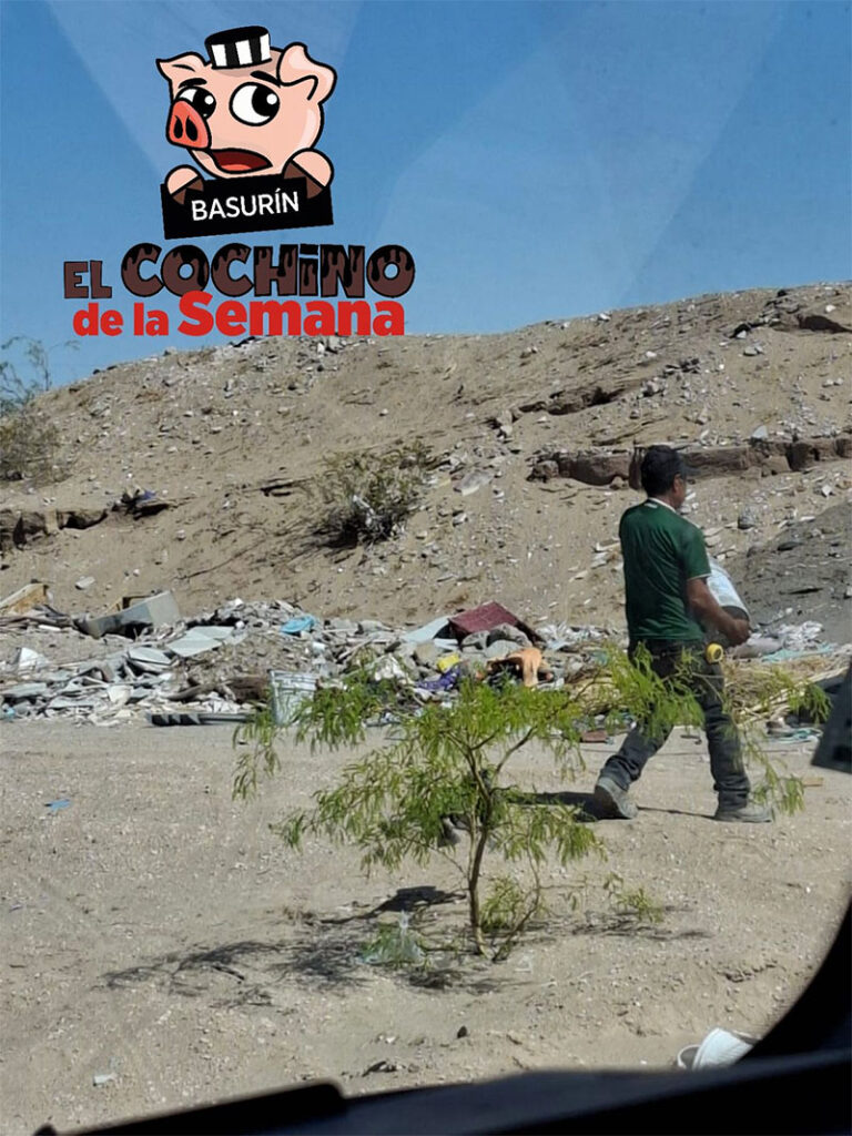 Ciudadanía contribuye a la detección de “El Cochino de la Semana”