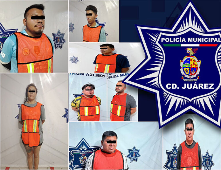 En hechos distintos detienen a ocho personas por el delito de violencia familiar