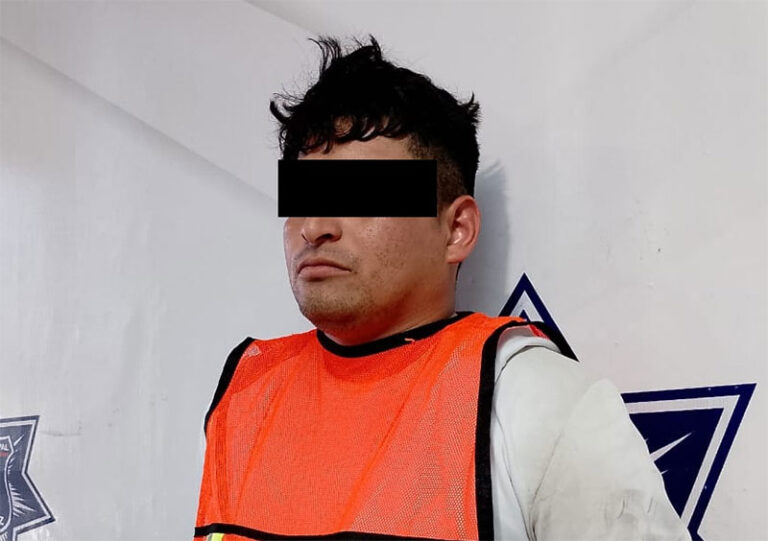 Arrestan a sujeto en posesión de un arma de fuego calibre .22