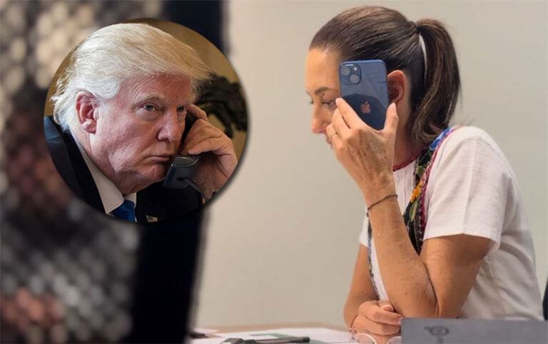 Sheinbaum planteó acuerdo a Trump mediante llamada telefónica