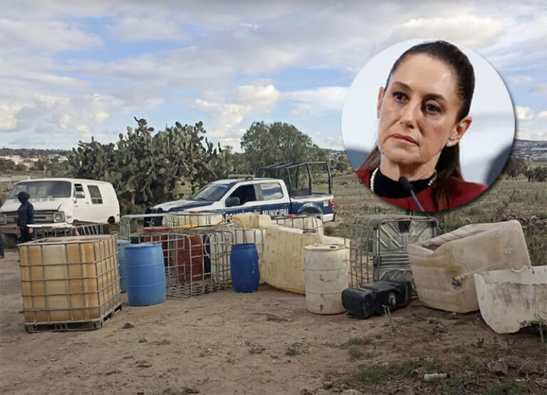 Posible colusión por parte de trabajadores de Pemex: Sheinbaum