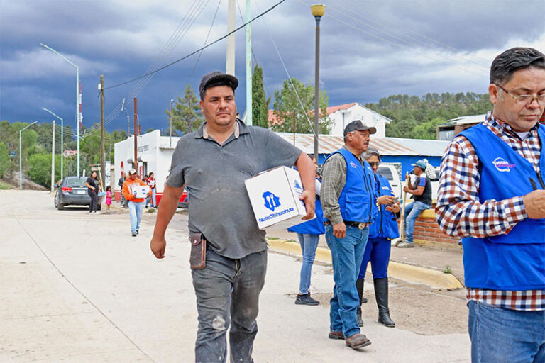 Instruye Gobernadora atender a todos los municipios que resulten afectados por las lluvias