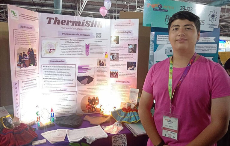 Obtiene estudiante del CECyTECH medalla de oro en la Final Iberoamericana de Infomatrix