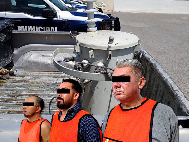 Ratas de alto calibre, roban transformador
