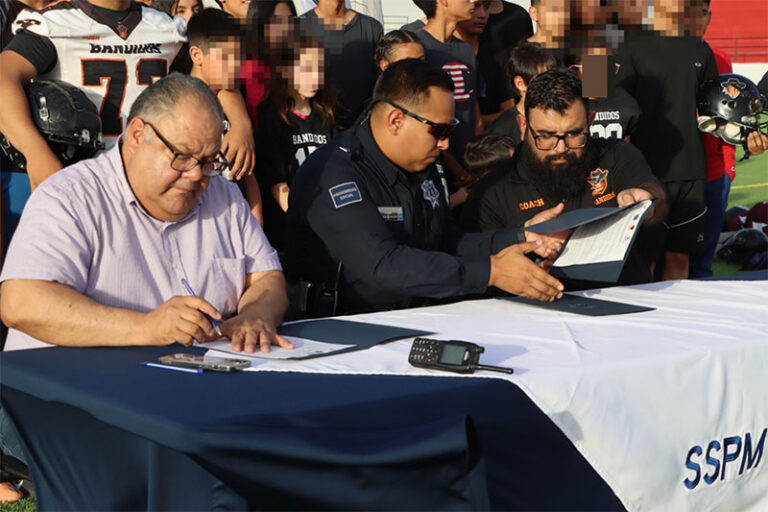 Firma la SSPM acuerdo de colaboración para prevenir la violencia en jóvenes a través del deporte