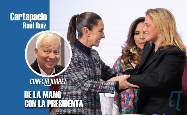 DE LA MANO CON LA PRESIDENTA