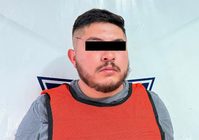 Detienen a sujeto acusado del delito de feminicidio