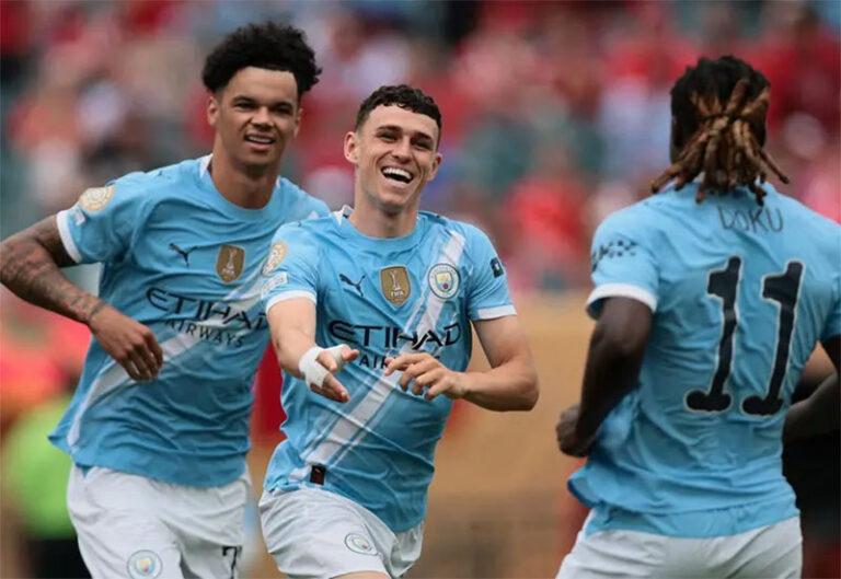 Triunfo del Manchester City en el Mundial
