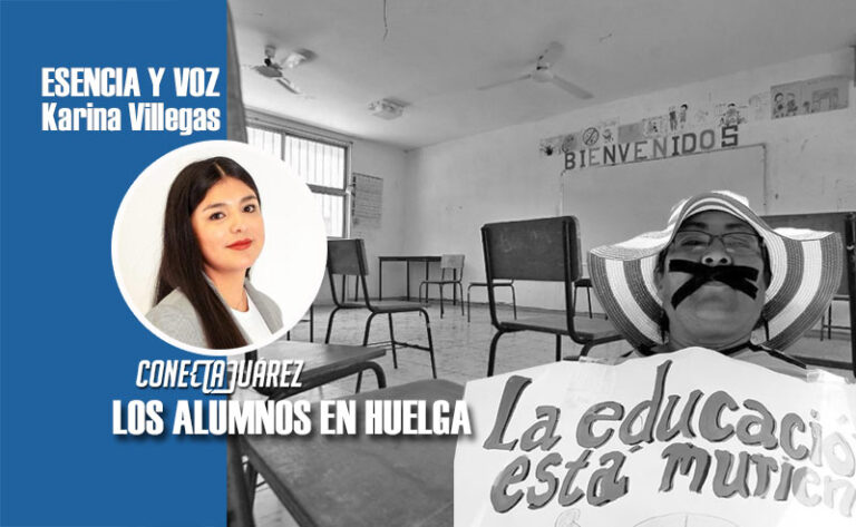 LOS ALUMNOS EN HUELGA