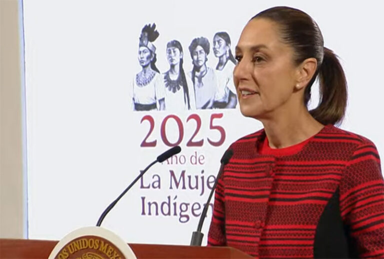 Migrantes no son criminales: Sheinbaum