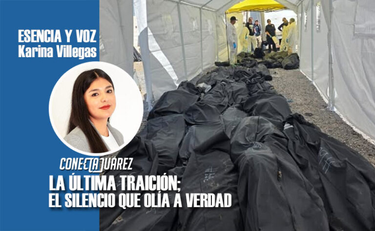LA ÚLTIMA TRAICIÓN; EL SILENCIO QUE OLÍA A VERDAD