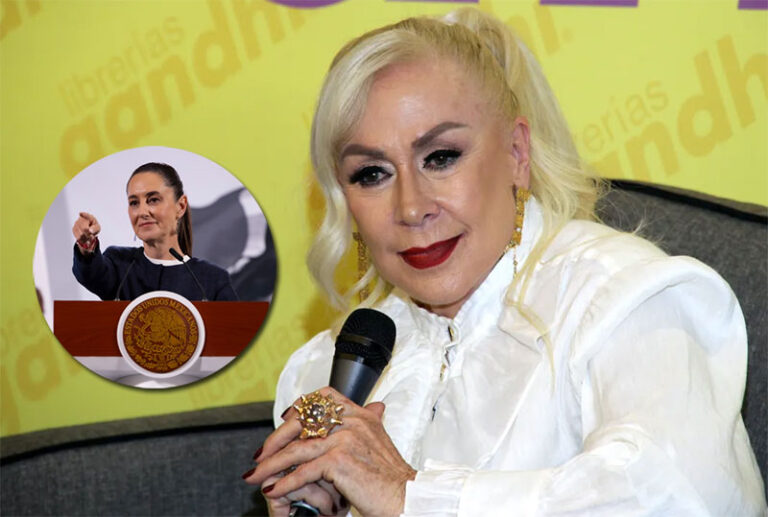Laura Zapata se mete en líos con Claudia Sheinbaum