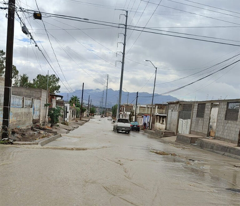 Lluvias torrenciales provocan inundaciones en la Zona Norponiente