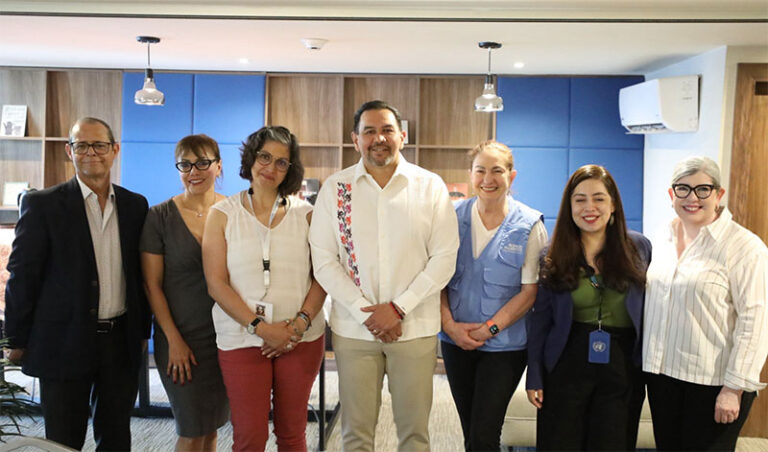 Se reúne Presidente Pérez Cuéllar con ONU Mujeres
