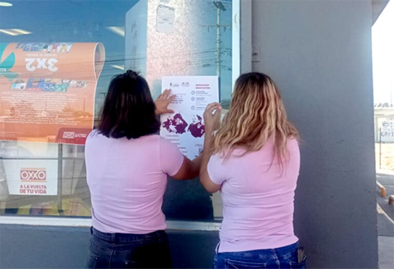 Informa IMM sobre sus servicios a través de la campaña “No estás sola”