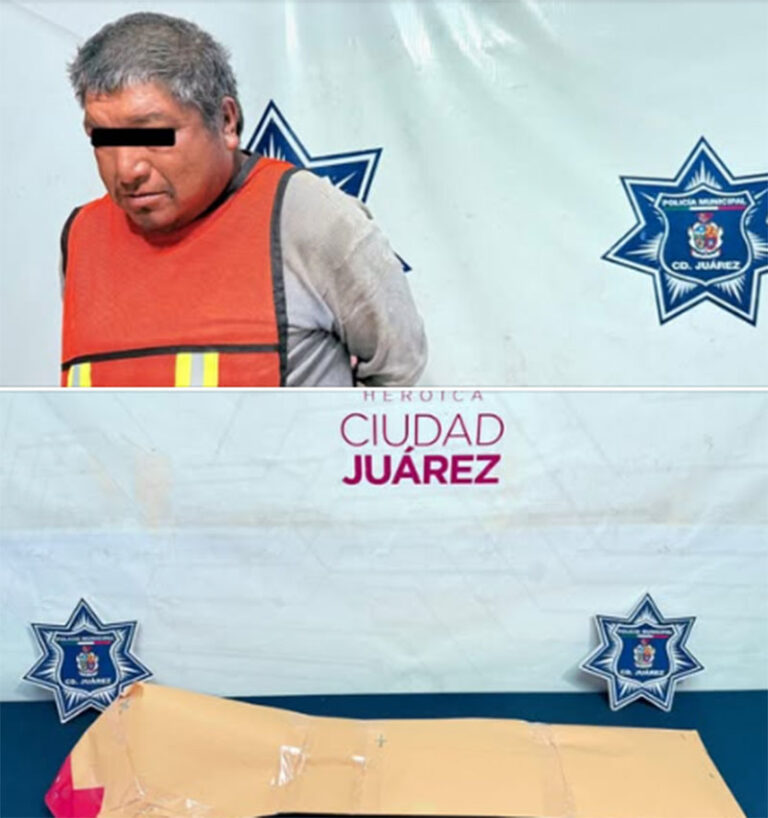 Municipales detienen a un sujeto por el delito de homicidio en Samalayuca