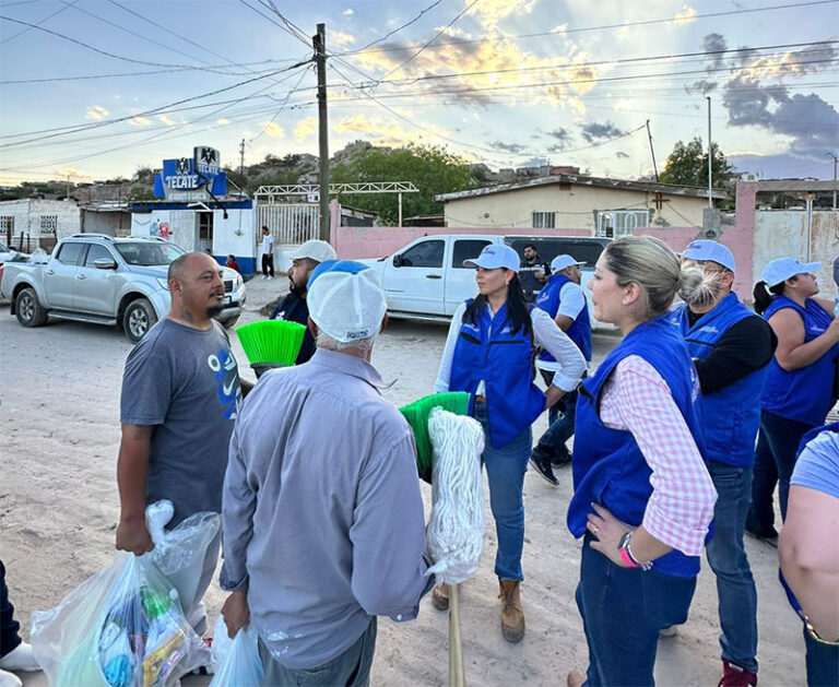 Apoya Gobierno del Estado a más de 200 familias damnificadas por lluvias en Ciudad Juárez