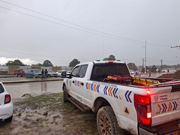 Mantiene Protección Civil Estatal alerta preventiva por pronóstico de lluvias fuertes este fin de semana