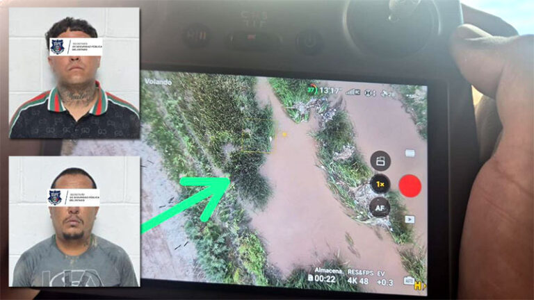 Caen “Polleros”, los ubican con Dron