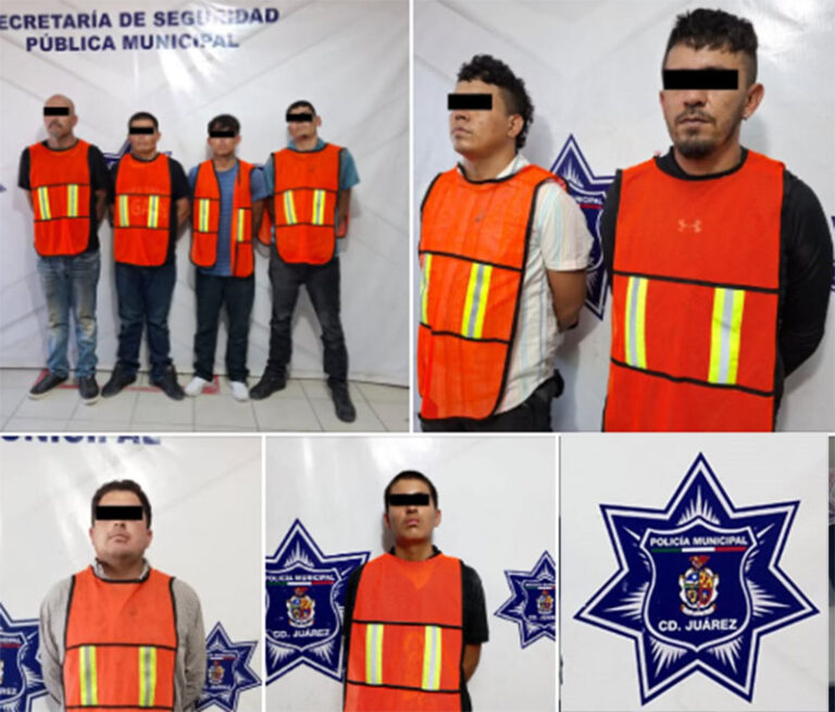 En operativo especial la SSPM arrestó a 8 generadores de violencia relacionados con hechos ocurridos recientemente