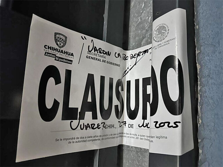 Realiza Gobernación Estatal 282 inspecciones y clausura 19 establecimientos durante la última semana