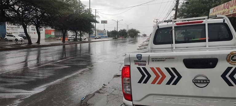 Pronostica Protección Civil lluvias para el resto de la semana en la entidad