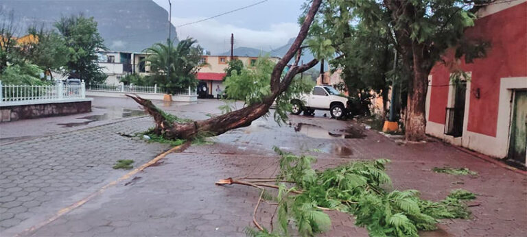 Emite Protección Civil Estatal alerta preventiva por lluvias para este inicio de semana
