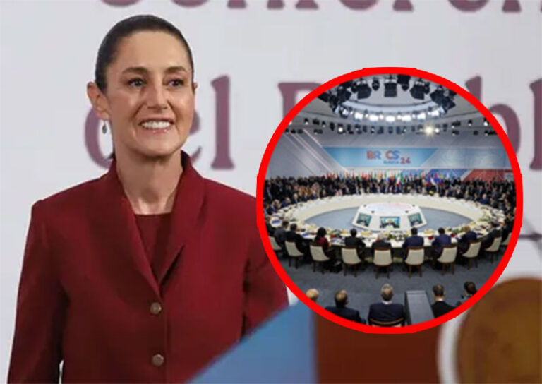 Sheinbaum no asistirá a la Cumbre de los BRICS
