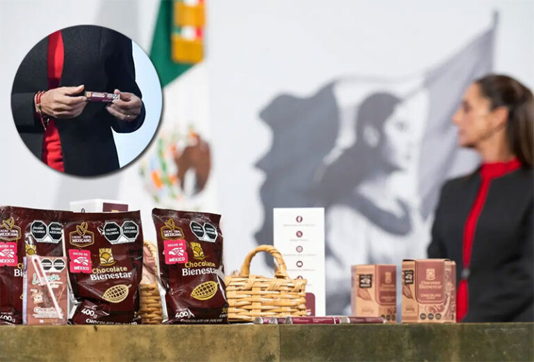 Llegaron los chocolates del Bienestar