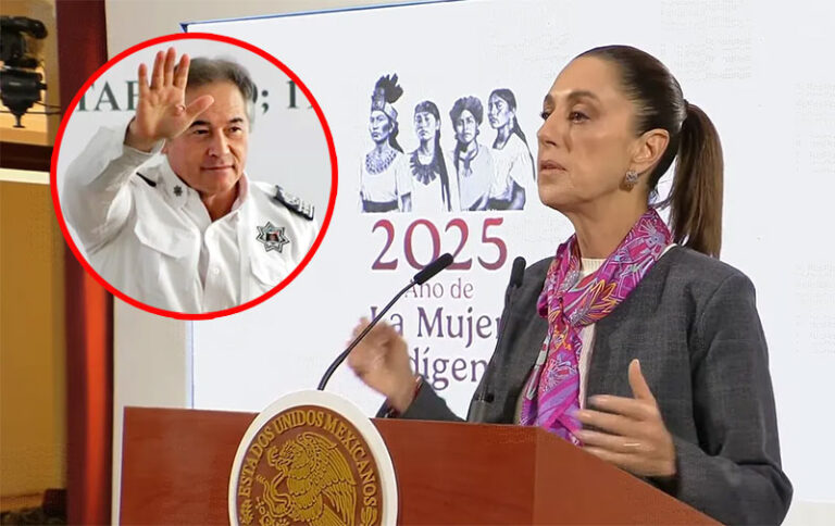 Orden de aprehensión contra Hernán Bermúdez sigue vigente: Sheinbaum