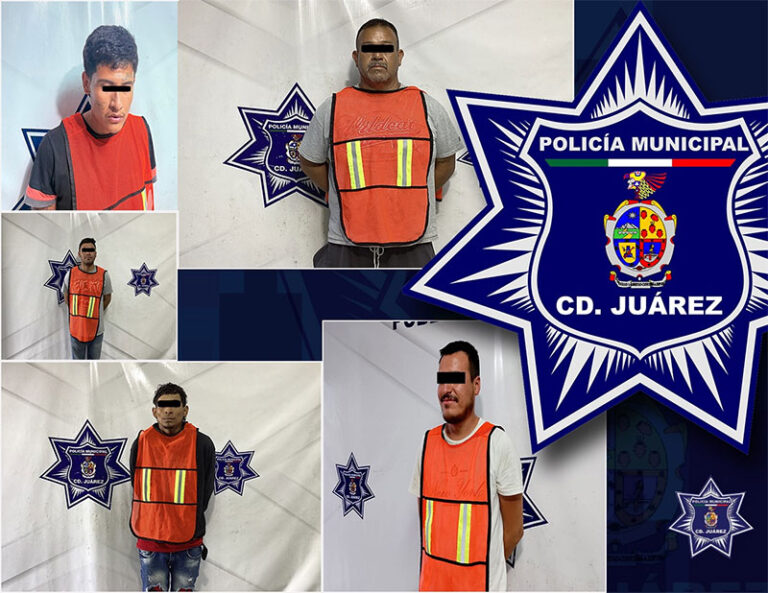 Arrestan a cinco personas acusadas por el delito de violencia familiar 