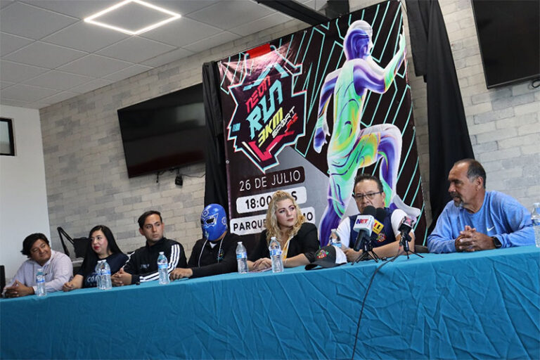 Todo listo para la Neón Run