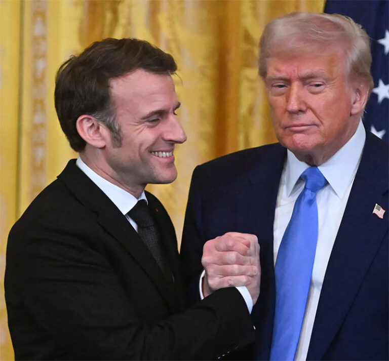 A Trump no le merece importancia comentario de Macron