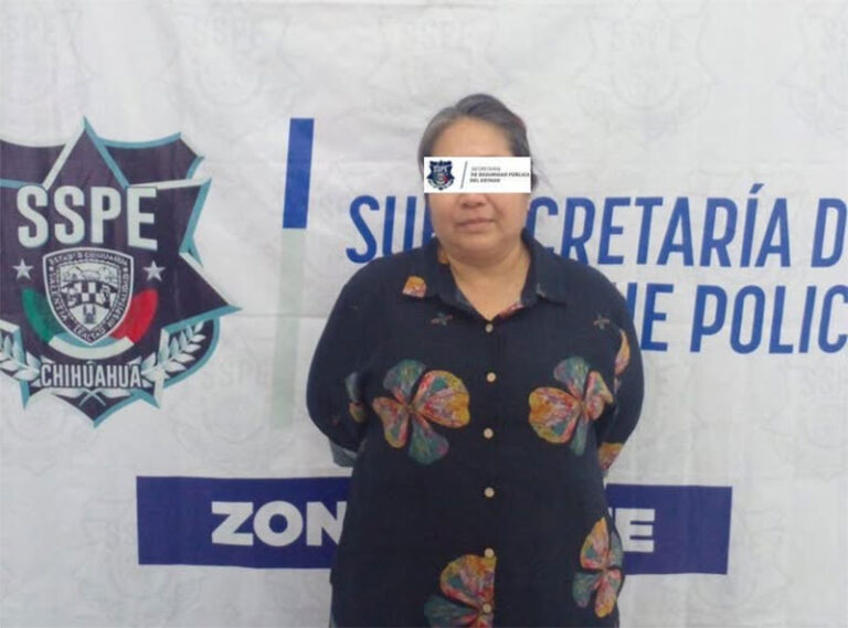 Detiene SSPE a mujer a bordo de vehículo con reporte de robo