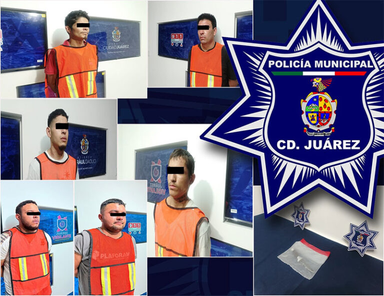 Arrestan a seis personas acusadas por el delito de violencia familiar