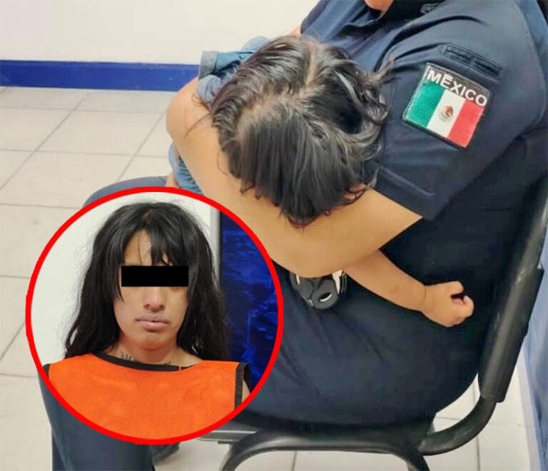 Detienen a mujer por el delito de omisión de cuidados