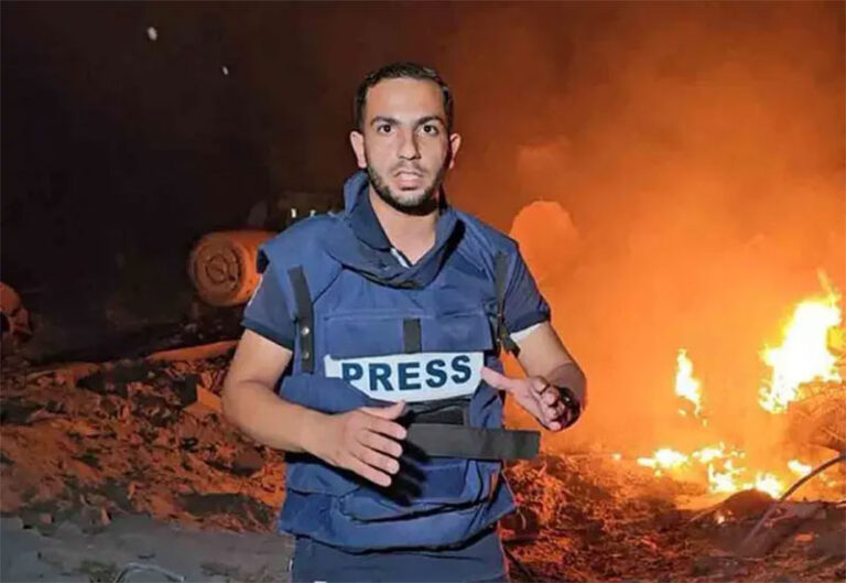 Han muerto cuatro periodistas a manos del ejército israelí