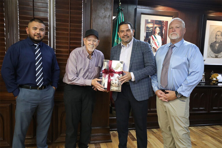 Alcalde de Columbus visita Ciudad Juárez y propone fortalecer la cooperación económica regional
