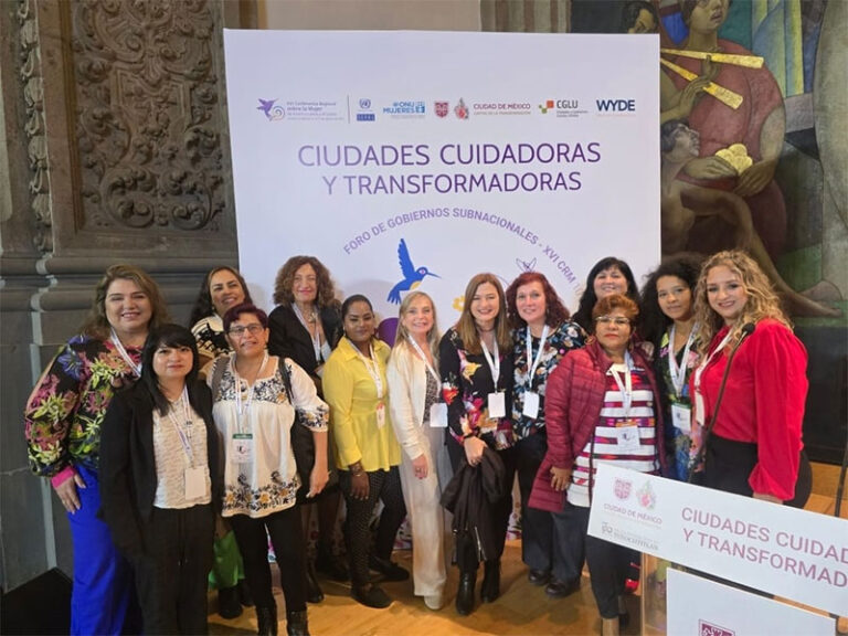 SIPINNA Juárez participa en foro internacional sobre Ciudades Cuidadoras y Transformadoras en CDMX
