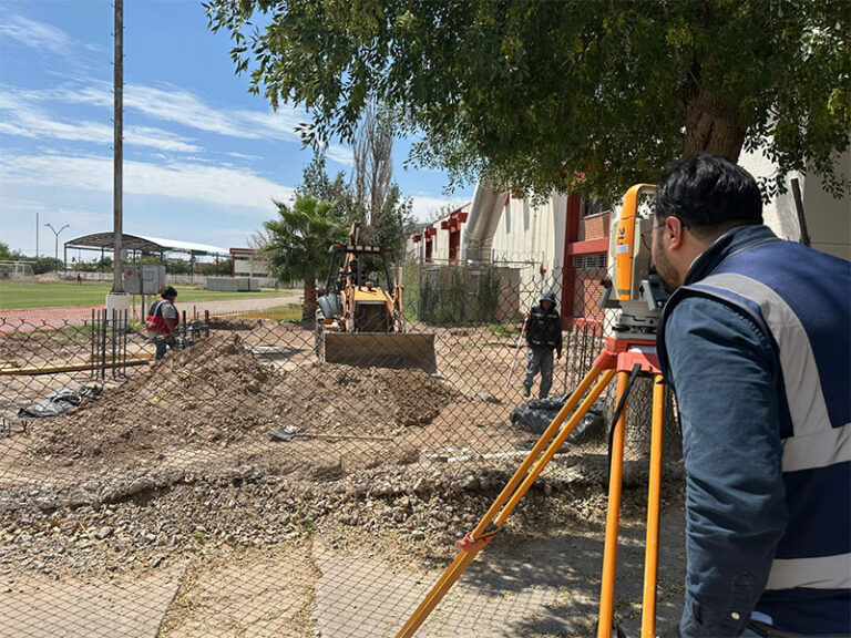 Inicia Obras Públicas construcción de domo y gimnasio al aire libre en TecNM-ITCJ