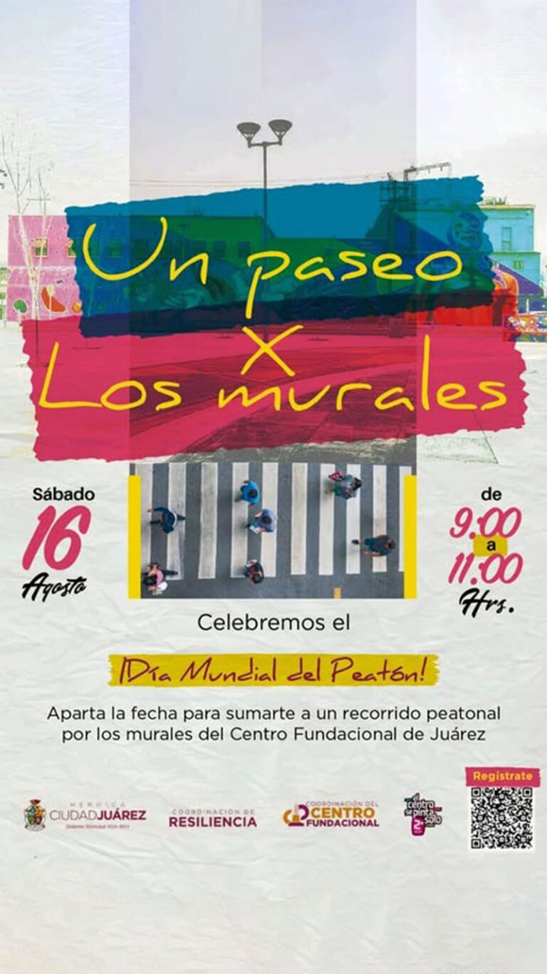 Invita la Coordinación del Centro Fundacional a Un paseo por los murales