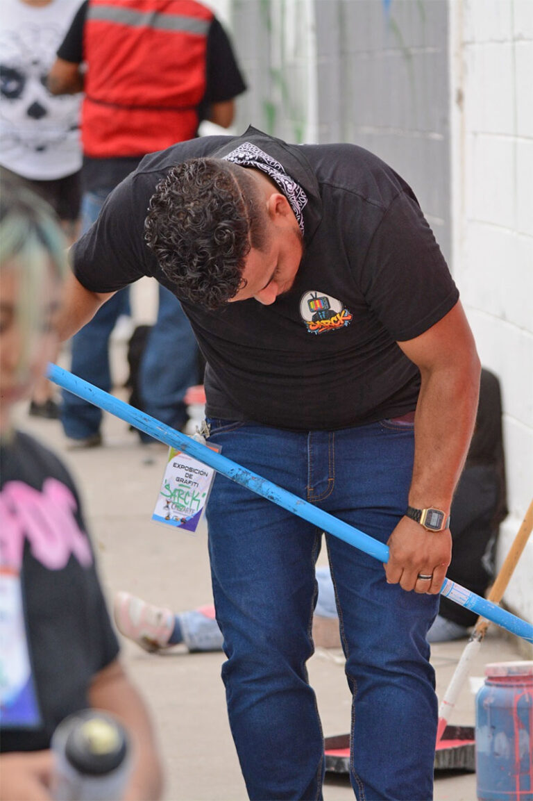 Realizan con éxito concurso de grafiti en Centros Comunitarios