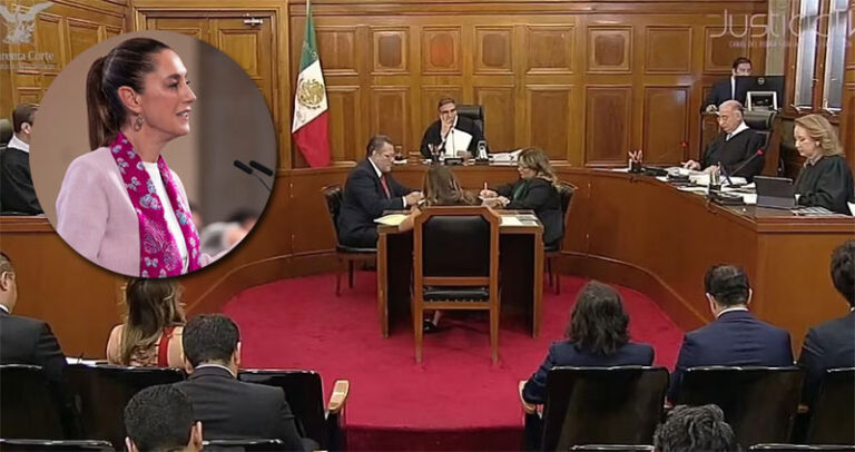 Sheinbaum se pronuncia ante la SCJN por dar amparo a Lorenzo Córdova