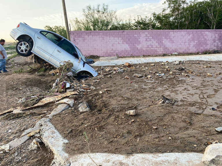 Desastre en Juárez tras lluvia