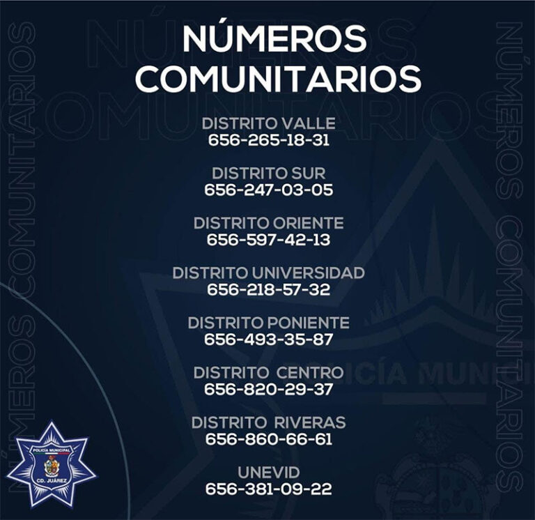 La SSPM pone a disposición de la ciudadanía teléfonos comunitarios como medida alterna al 911
