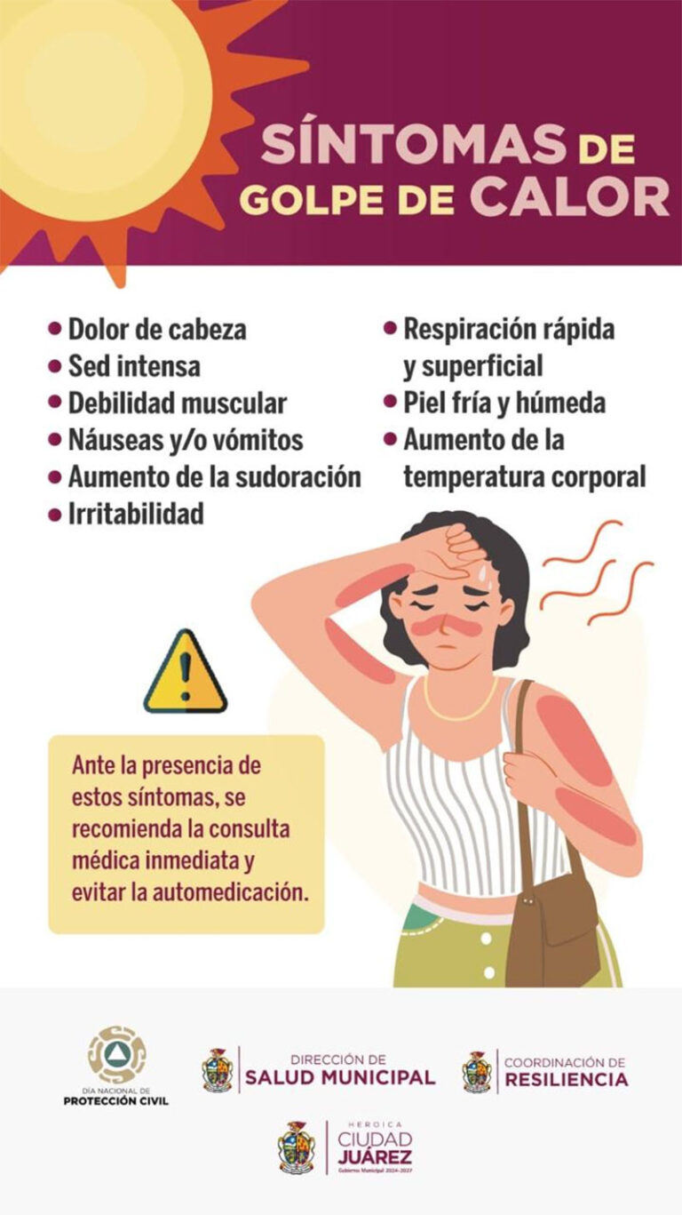 Emite Dirección de Salud Municipal recomendaciones para prevenir golpes de calor