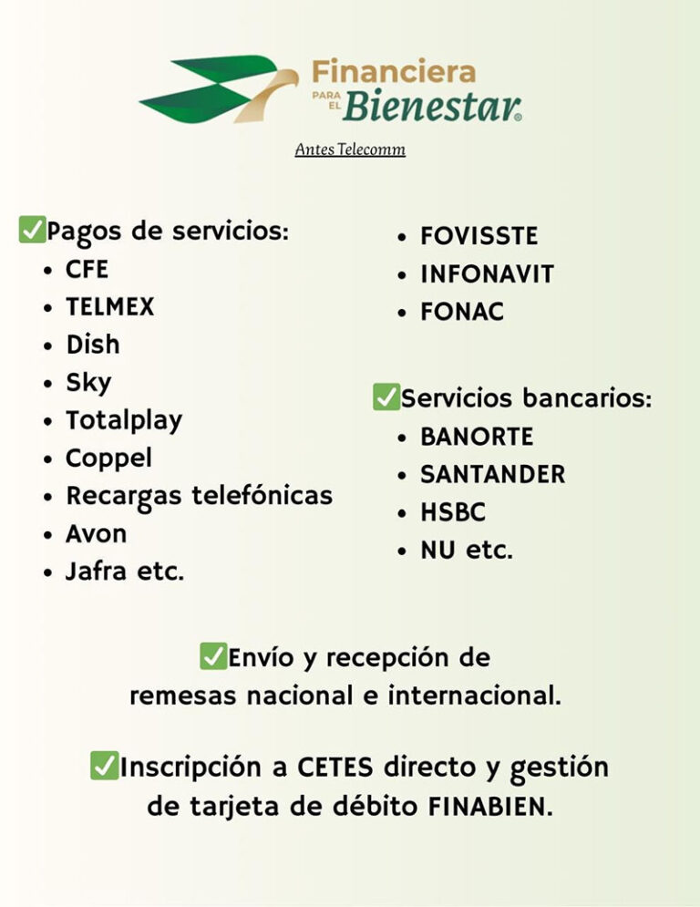 Prestará Financiera para el Bienestar sus servicios en Atención Ciudadana del Suroriente
