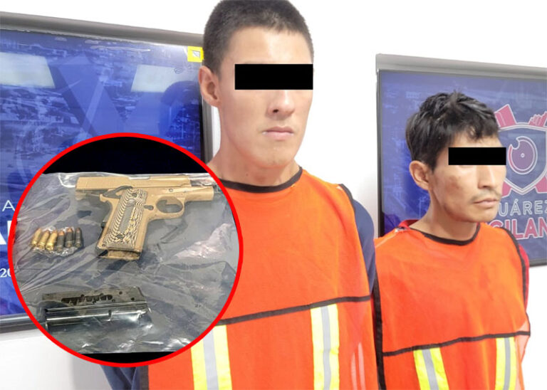 Se detienen a dos sujetos por robo de vehículo a mano armada