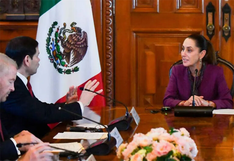 Sheinbaum hizo petición a Rubio para extraditar criminales del caso Ayotzinapa
