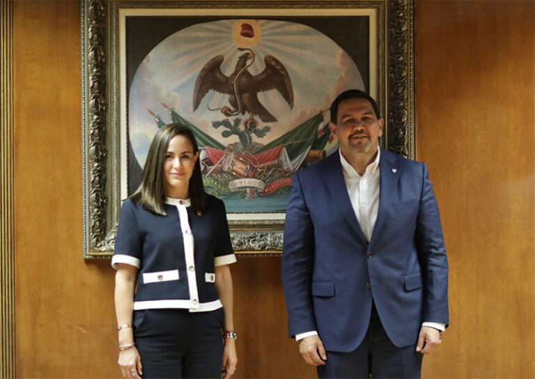 Recibe alcalde a la magistrada presidenta del Tribunal Superior de Justicia del Estado